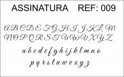 Stencil de Assinatura Personalizado - 23ass-009