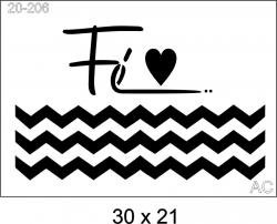 Stencil FÉ 20-206