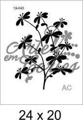 Stencil flores 19FLO043