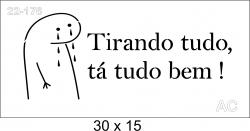 Stencil Flork Tirando tudo...  22-176
