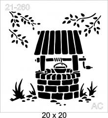 Stencil   Poço Cod  21-260