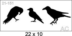 Stencil Corvos  21-151