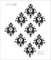 Stencil FUNDO EM ARABESCO COD: 17fd006