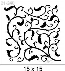Stencil arabescos  21-240