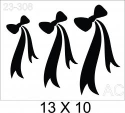 Stencil  laços 23-308
