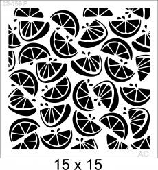 Stencil  Laranja- 23-159