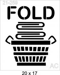 Stencil   Fold  Cod -21-259