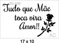 Stencil  Mãe   20tx106