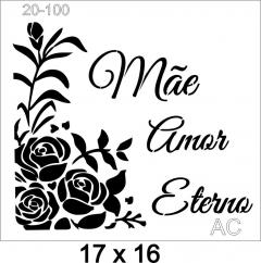 Stencil  Mãe  amor  eterno  20-100