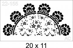 Stencil  Renda  22-155