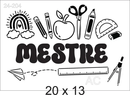 Stencil Mestre 24-204