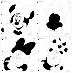 Stencil  Minie Ref: 24-045