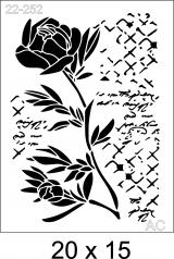 Stencil Mixed Media  22-252