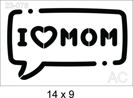 Stencil  MOM Ref: 23-078
