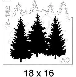 Stencil  Natal Pinheiro  18-143