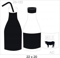 Stencil  Garrafa Milk     23-152