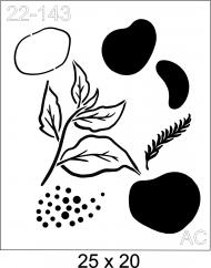 Stencil  Orgânico 22-143