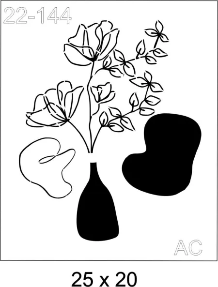 Stencil  Orgânico 22-144