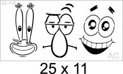 Stencil para pintura  Bob 4 ... Arte em Cortes