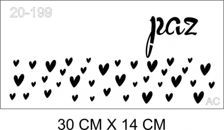 Stencil PAZ 20-199