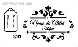 Stencil Personalizado Para Marcas 20perso004