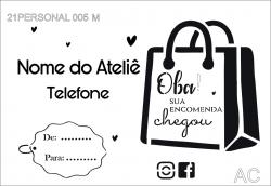 Stencil Personalizado Para Marcas 21perso005