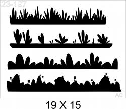 Stencil Grama 23-197