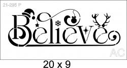 Stencil   Believe -21-295