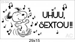 Stencil Snoopy  23-344