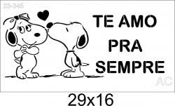 Stencil Snoopy  23-345