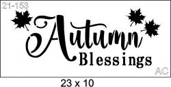 Stencil Autumn  21-153