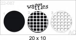 Stencil WAFFLE Redondo  22-087