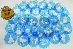 Stencils em miniatura Baby  20min015