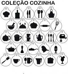 Stencils em miniatura COZINHA COD 21min001