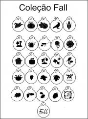 Stencils em miniatura Fall COD 17min001