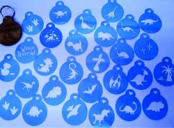 Stencils em miniatura  Dinossauro  20min017