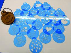 Stencils  miniatura LOVE  19min014