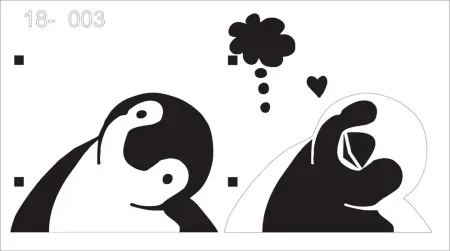 Stencils PINGUIM  18-003