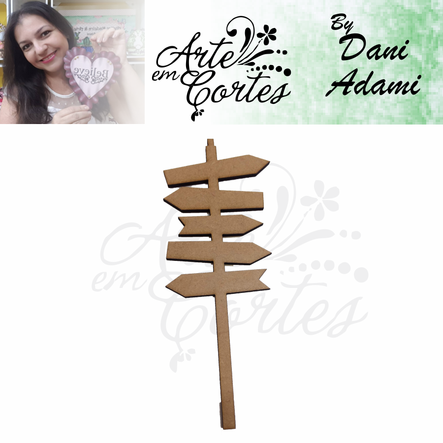 Aplique em MDF DIREÇÃO ARTE EM CORTES By DANI ADAMI - 20mdfdani002