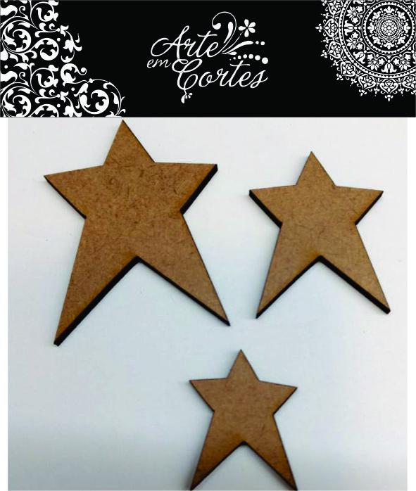 Aplique estrela country  20-253