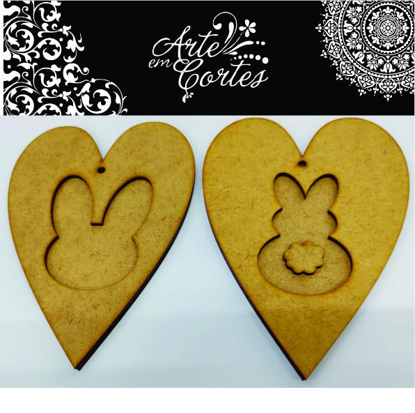 Aplique mdf Kit Pingente Páscoa  22-052