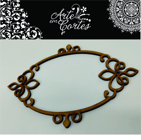 Aplique mdf  Moldura  22-023
