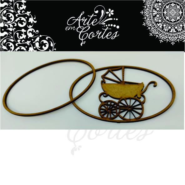 Aplique  SHAKER BOX carrinho Bebe -22- 005