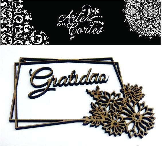 Apliques - moldura- gratid‹o. - COD 20mdfap238