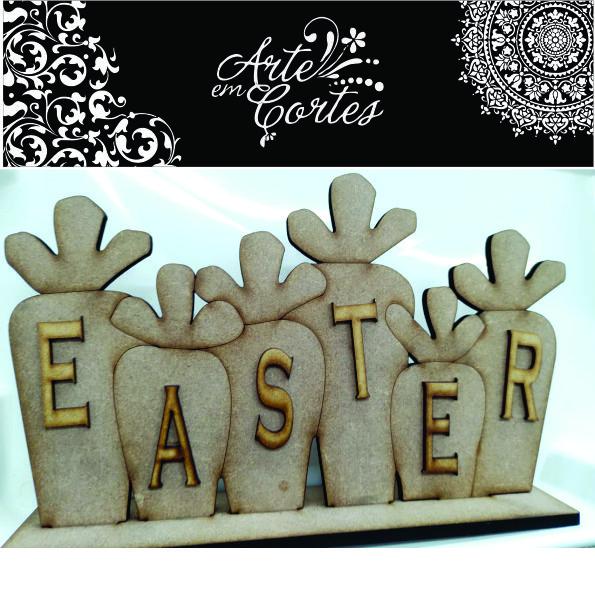 Enfeite de Mesa Cenouras 21mdf 003