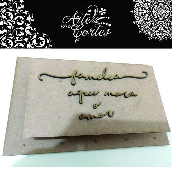 Kit em MDF. porta correspondencia e chaves 20-231