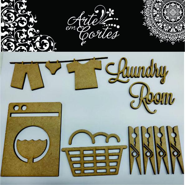 kit lavanderia 20mdf 20-284