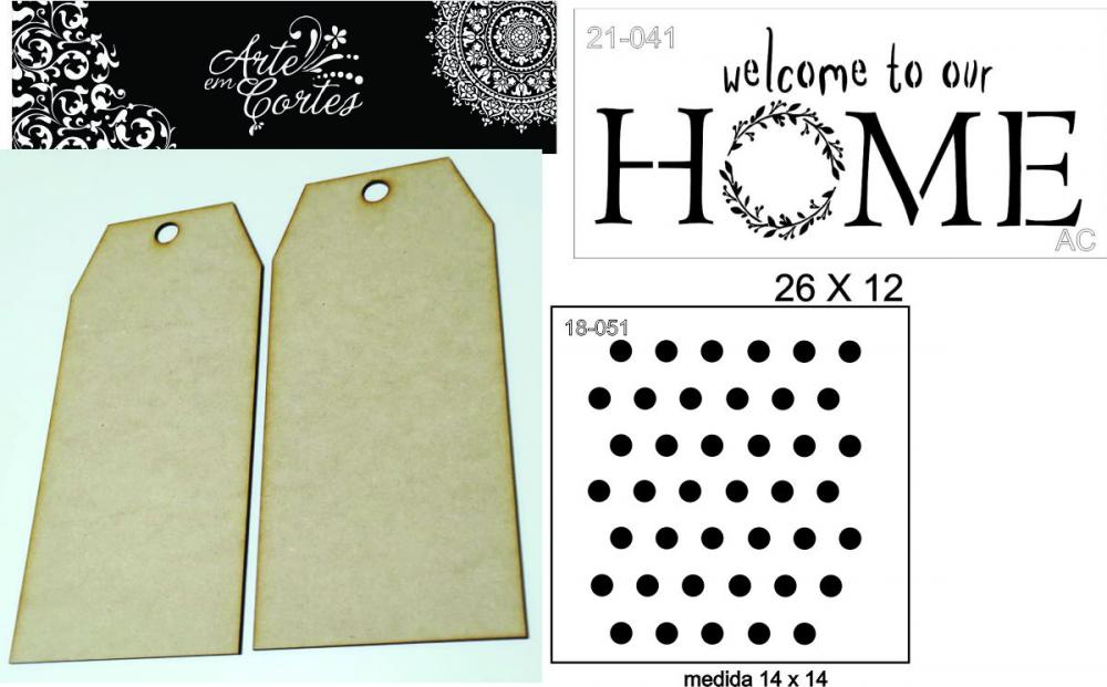 KIT TAG ( MDF = STENCILS) 21-001