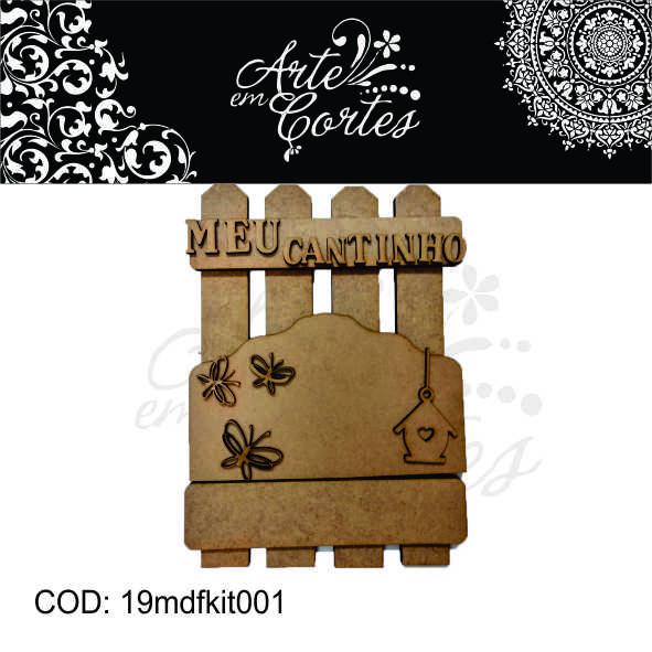 kIT PARA PINTURA EM MEU CANTINHO 19mdfap001