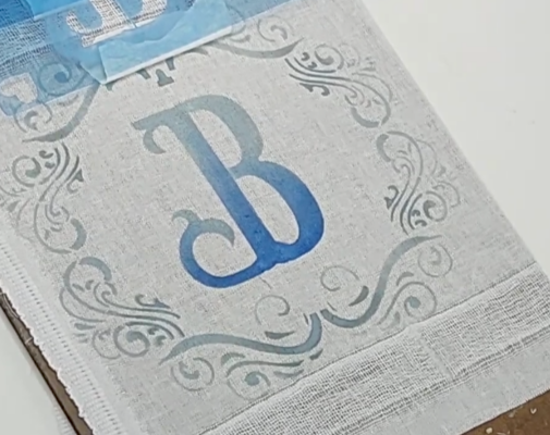 Monograma 6 - Stencil Alfabeto